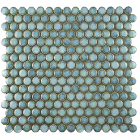 Penny Marine 12 Inch Porcelain Mosaic Floor & Wall Tile